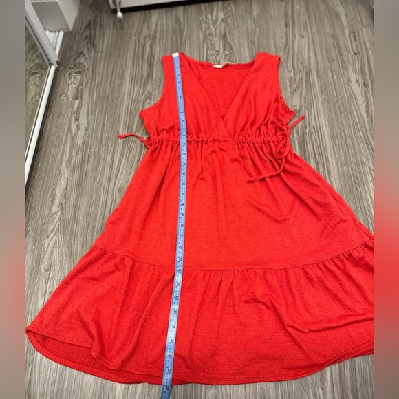 Red-Orange / Burnt Orange Sun Dress - Max Studios - Picture 6 of 6